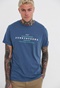FUNKY BUDDHA-Ανδρικό t-shirt FUNKY BUDDHA μπλε