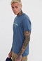 FUNKY BUDDHA-Ανδρικό t-shirt FUNKY BUDDHA μπλε