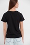 FUNKY BUDDHA-Γυναικείο t-shirt FUNKY BUDDHA μαύρο