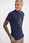 FUNKY BUDDHA-Ανδρικό t-shirt FUNKY BUDDHA μπλε