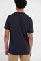 FUNKY BUDDHA-Ανδρικό t-shirt FUNKY BUDDHA FBM005-055-04 μπλε