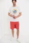 FUNKY BUDDHA-Ανδρικό t-shirt FUNKY BUDDHA λευκό