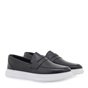 JK LONDON-Ανδρικά παπούτσια loafers JK LONDON Q528B0062 μαύρα