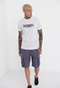 FUNKY BUDDHA-Ανδρικό t-shirt FUNKY BUDDHA λευκό