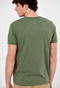 FUNKY BUDDHA-Ανδρικό essential t-shirt FUNKY BUDDHA χακί