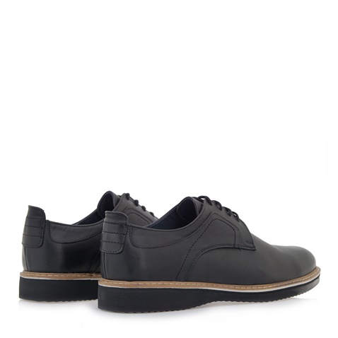 GIOVANNI MORELLI-Ανδρικά casual δετά παπούτσια GIOVANNI MORELLI Q537B3302 μαύρα
