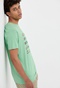 FUNKY BUDDHA-Ανδρικό t-shirt FUNKY BUDDHA πράσινο