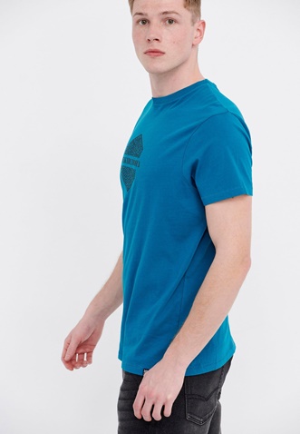 FUNKY BUDDHA-Ανδρικό t-shirt FUNKY BUDDHA μπλε