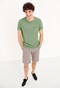 FUNKY BUDDHA-Ανδρικό t-shirt FUNKY BUDDHA πράσινο