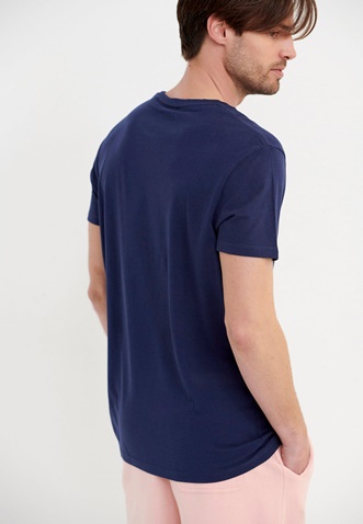FUNKY BUDDHA-Ανδρικό t-shirt FUNKY BUDDHA μπλε
