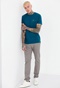 FUNKY BUDDHA-Ανδρικό essential t-shirt FUNKY BUDDHA μπλε