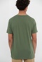 FUNKY BUDDHA-Ανδρικό t-shirt FUNKY BUDDHA πράσινο