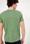 FUNKY BUDDHA-Ανδρικό t-shirt FUNKY BUDDHA πράσινο