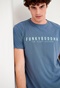 FUNKY BUDDHA-Ανδρικό t-shirt FUNKY BUDDHA μπλε