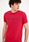 FUNKY BUDDHA-Ανδρικό t-shirt FUNKY BUDDHA κόκκινο