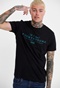 FUNKY BUDDHA-Ανδρικό t-shirt FUNKY BUDDHA μαύρο