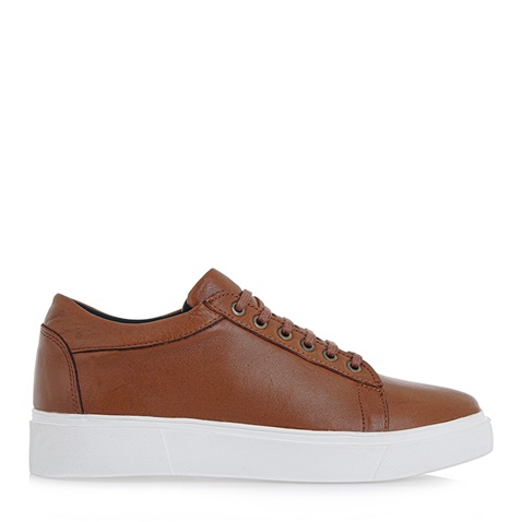 WEPSS-Ανδρικά παπούτσια sneakers WEPSS Q507U0552 καφέ ταμπά