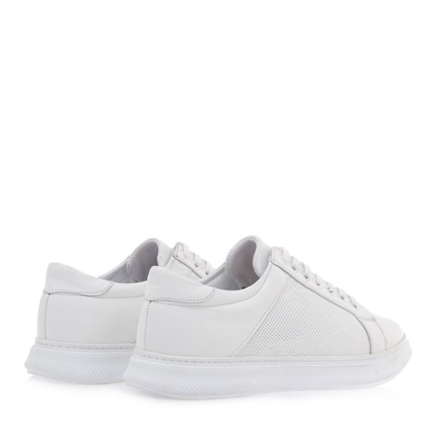 JK LONDON-Ανδρικά casual sneakers JK LONDON Q528B4012 λευκά