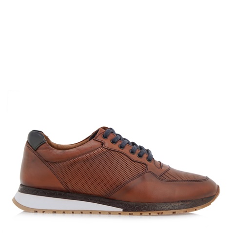JK LONDON-Ανδρικά παπούτσια sneakers JK LONDON Q528B7052 καφέ ταμπά