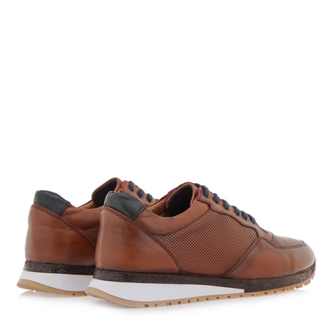 JK LONDON-Ανδρικά παπούτσια sneakers JK LONDON Q528B7052 καφέ ταμπά