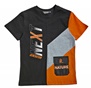 ADMIRAL-Παιδικό κοντομάνικο t-shirt Admiral Eny μαύρο γκρι