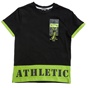ADMIRAL-Παιδικό t-shirt Admiral Kesk μαύρο πράσινο