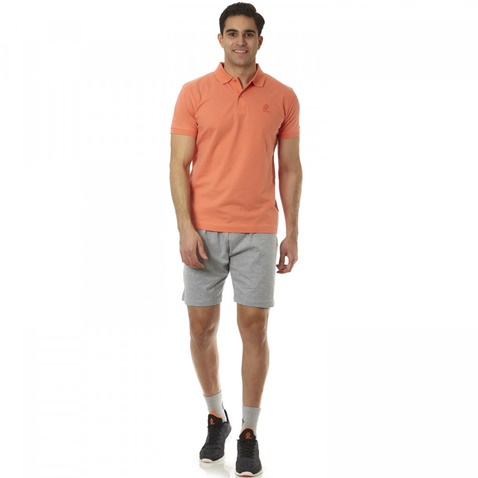 ADMIRAL-Ανδρική κοντομάνικη polo μπλούζα Admiral Polo πορτοκαλί