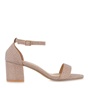 JK LONDON-Γυναικεία πέδιλα JK LONDON Q498A4203 ροζ χρυσά  glitter