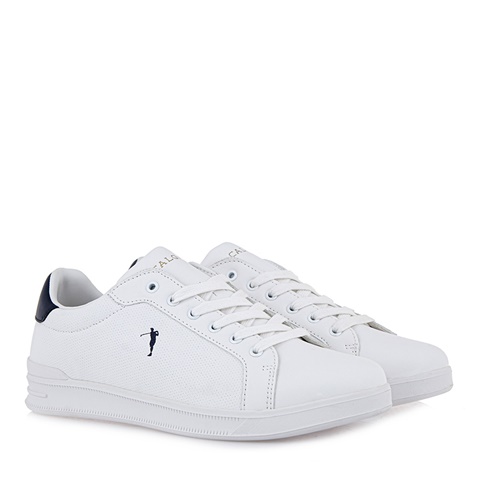 CALGARY-Ανδρικά παπούτσια sneakers CALGARY Q592A7311 λευκά μπλε