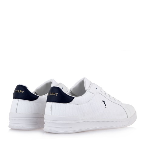 CALGARY-Ανδρικά παπούτσια sneakers CALGARY Q592A7311 λευκά μπλε