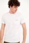 FUNKY BUDDHA-Ανδρικό t-shirt FUNKY BUDDHA λευκό