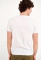 FUNKY BUDDHA-Ανδρικό t-shirt FUNKY BUDDHA λευκό