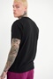 FUNKY BUDDHA-Ανδρικό essential t-shirt FUNKY BUDDHA μαύρο