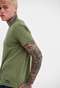 FUNKY BUDDHA-Ανδρικό essential t-shirt FUNKY BUDDHA πράσινο