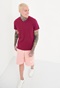 FUNKY BUDDHA-Ανδρικό essential t-shirt FUNKY BUDDHA magenta μοβ