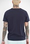 FUNKY BUDDHA-Ανδρικό essential t-shirt FUNKY BUDDHA μπλε