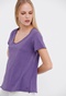 FUNKY BUDDHA-Γυναικείο t-shirt FUNKY BUDDHA μοβ