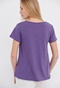 FUNKY BUDDHA-Γυναικείο t-shirt FUNKY BUDDHA μοβ