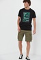 FUNKY BUDDHA-Ανδρικό t-shirt FUNKY BUDDHA μαύρο