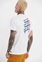 FUNKY BUDDHA-Ανδρικό t-shirt FUNKY BUDDHA λευκό
