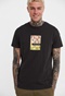 FUNKY BUDDHA-Ανδρικό t-shirt FUNKY BUDDHA μαύρο