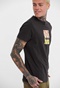 FUNKY BUDDHA-Ανδρικό t-shirt FUNKY BUDDHA μαύρο