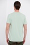 FUNKY BUDDHA-Ανδρικό t-shirt FUNKY BUDDHA πράσινο με graphic τύπωμα