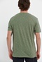 FUNKY BUDDHA-Ανδρικό t-shirt FUNKY BUDDHA relaxed fit πράσινο