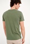 FUNKY BUDDHA-Ανδρικό t-shirt FUNKY BUDDHA χακί