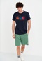FUNKY BUDDHA-Ανδρικό t-shirt FUNKY BUDDHA μπλε