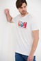 FUNKY BUDDHA-Ανδρικό t-shirt FUNKY BUDDHA λευκό