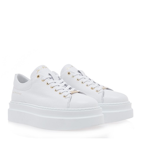 JOHN RICHARDO-Ανδρικά παπούτσια sneakers JOHN RICHARDO Q549A2733 λευκά