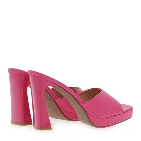 SEVEN-Γυναικεία πέδιλα mules SEVEN O484W0146 φούξια