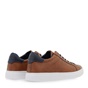 JK LONDON-Ανδρικά δετά casual παπούτσια JK LONDON Q592A4221 καφέ μπλε